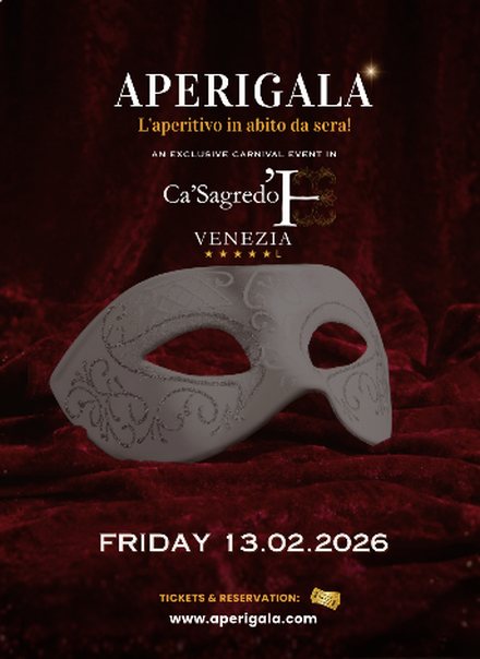Aperigala Carnevale, Ca' Sagredo Venezia